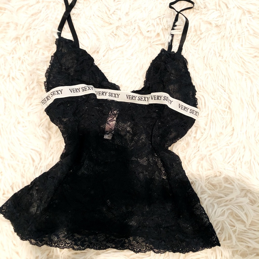 Victoria secret lingerie lace top